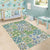 Mele Kalikimaka Hawaii Christmas Area Rug Omaomao Seamless Floral Motif - Polynesian Pride