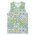 Mele Kalikimaka Hawaii Christmas Basketball Jersey Omaomao Seamless Floral Motif - Polynesian Pride