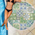 Mele Kalikimaka Hawaii Christmas Beach Blanket Omaomao Seamless Floral Motif - Polynesian Pride