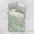 Mele Kalikimaka Hawaii Christmas Bedding Set Omaomao Seamless Floral Motif - Polynesian Pride