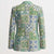 Mele Kalikimaka Hawaii Christmas Blazer Omaomao Seamless Floral Motif - Polynesian Pride