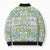 Mele Kalikimaka Hawaii Christmas Bomber Puffer Jacket Omaomao Seamless Floral Motif - Polynesian Pride