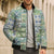 Mele Kalikimaka Hawaii Christmas Bomber Puffer Jacket Omaomao Seamless Floral Motif - Polynesian Pride