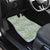 Mele Kalikimaka Hawaii Christmas Car Mats Omaomao Seamless Floral Motif - Polynesian Pride