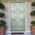 Mele Kalikimaka Hawaii Christmas Door Cover Omaomao Seamless Floral Motif - Polynesian Pride