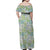 Mele Kalikimaka Hawaii Christmas Family Matching Off Shoulder Maxi Dress and Hawaiian Shirt Omaomao Seamless Floral Motif - Polynesian Pride