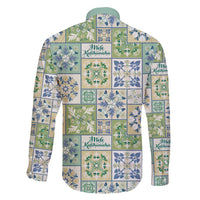 Mele Kalikimaka Hawaii Christmas Family Matching Puletasi and Hawaiian Shirt Omaomao Seamless Floral Motif - Polynesian Pride