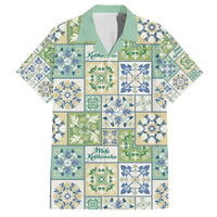 Mele Kalikimaka Hawaii Christmas Family Matching Summer Maxi Dress and Hawaiian Shirt Omaomao Seamless Floral Motif - Polynesian Pride