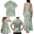 Mele Kalikimaka Hawaii Christmas Family Matching Tank Maxi Dress and Hawaiian Shirt Omaomao Seamless Floral Motif - Polynesian Pride