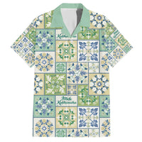 Mele Kalikimaka Hawaii Christmas Hawaiian Shirt Omaomao Seamless Floral Motif - Polynesian Pride