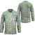 Mele Kalikimaka Hawaii Christmas Hockey Jersey Omaomao Seamless Floral Motif - Polynesian Pride
