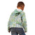Mele Kalikimaka Hawaii Christmas Kid Hoodie Omaomao Seamless Floral Motif - Polynesian Pride