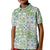 Mele Kalikimaka Hawaii Christmas Kid Polo Shirt Omaomao Seamless Floral Motif - Polynesian Pride
