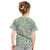Mele Kalikimaka Hawaii Christmas Kid T Shirt Omaomao Seamless Floral Motif - Polynesian Pride