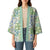 Mele Kalikimaka Hawaii Christmas Kimono Omaomao Seamless Floral Motif - Polynesian Pride
