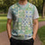 Mele Kalikimaka Hawaii Christmas Knitted V-Neck Vest Omaomao Seamless Floral Motif - Polynesian Pride
