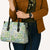Mele Kalikimaka Hawaii Christmas Leather Bag Omaomao Seamless Floral Motif - Polynesian Pride