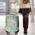 Mele Kalikimaka Hawaii Christmas Luggage Cover Omaomao Seamless Floral Motif - Polynesian Pride