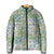 Mele Kalikimaka Hawaii Christmas Padded Jacket Omaomao Seamless Floral Motif - Polynesian Pride