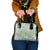 Mele Kalikimaka Hawaii Christmas Shoulder Handbag Omaomao Seamless Floral Motif - Polynesian Pride