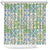 Mele Kalikimaka Hawaii Christmas Shower Curtain Omaomao Seamless Floral Motif - Polynesian Pride