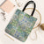 Mele Kalikimaka Hawaii Christmas Tote Bag Omaomao Seamless Floral Motif - Polynesian Pride