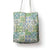 Mele Kalikimaka Hawaii Christmas Tote Bag Omaomao Seamless Floral Motif - Polynesian Pride