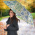 Mele Kalikimaka Hawaii Christmas Umbrella Omaomao Seamless Floral Motif - Polynesian Pride