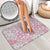 Mele Kalikimaka Hawaii Christmas Bathroom Set Akala Seamless Floral Motif - Polynesian Pride