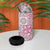Mele Kalikimaka Hawaii Christmas 4 in 1 Can Cooler Tumbler Akala Seamless Floral Motif - Polynesian Pride