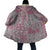 Mele Kalikimaka Hawaii Christmas Cloak Akala Seamless Floral Motif - Polynesian Pride