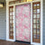 Mele Kalikimaka Hawaii Christmas Door Cover Akala Seamless Floral Motif - Polynesian Pride