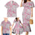 Mele Kalikimaka Hawaii Christmas Family Matching Mermaid Dress and Hawaiian Shirt Akala Seamless Floral Motif - Polynesian Pride