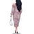 Mele Kalikimaka Hawaii Christmas Family Matching Off The Shoulder Long Sleeve Dress and Hawaiian Shirt Akala Seamless Floral Motif - Polynesian Pride