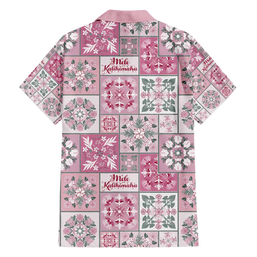 Mele Kalikimaka Hawaii Christmas Family Matching Puletasi and Hawaiian Shirt Akala Seamless Floral Motif - Polynesian Pride