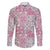 Mele Kalikimaka Hawaii Christmas Family Matching Puletasi and Hawaiian Shirt Akala Seamless Floral Motif - Polynesian Pride