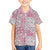 Mele Kalikimaka Hawaii Christmas Family Matching Puletasi and Hawaiian Shirt Akala Seamless Floral Motif - Polynesian Pride