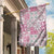 Mele Kalikimaka Hawaii Christmas Garden Flag Akala Seamless Floral Motif - Polynesian Pride