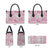 Mele Kalikimaka Hawaii Christmas Leather Bag Akala Seamless Floral Motif - Polynesian Pride