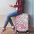 Mele Kalikimaka Hawaii Christmas Luggage Cover Akala Seamless Floral Motif - Polynesian Pride