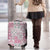 Mele Kalikimaka Hawaii Christmas Luggage Cover Akala Seamless Floral Motif - Polynesian Pride