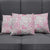 Mele Kalikimaka Hawaii Christmas Pillow Cover Akala Seamless Floral Motif - Polynesian Pride