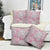 Mele Kalikimaka Hawaii Christmas Pillow Cover Akala Seamless Floral Motif - Polynesian Pride