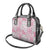 Mele Kalikimaka Hawaii Christmas Shoulder Handbag Akala Seamless Floral Motif - Polynesian Pride
