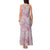 Mele Kalikimaka Hawaii Christmas Tank Maxi Dress Akala Seamless Floral Motif - Polynesian Pride
