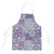 Mele Kalikimaka Hawaii Christmas Apron Poni Seamless Floral Motif - Polynesian Pride