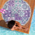 Mele Kalikimaka Hawaii Christmas Beach Blanket Poni Seamless Floral Motif - Polynesian Pride