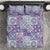 Mele Kalikimaka Hawaii Christmas Bedding Set Poni Seamless Floral Motif - Polynesian Pride