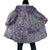 Mele Kalikimaka Hawaii Christmas Cloak Poni Seamless Floral Motif - Polynesian Pride