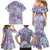 Mele Kalikimaka Hawaii Christmas Family Matching Mermaid Dress and Hawaiian Shirt Poni Seamless Floral Motif - Polynesian Pride
